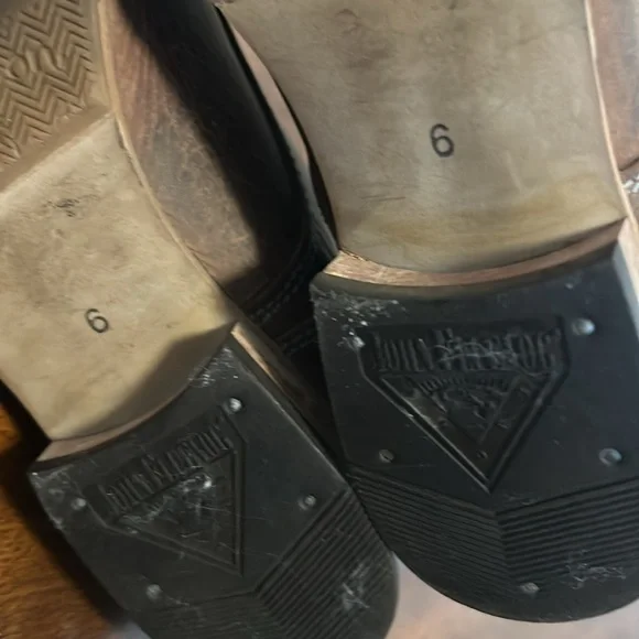 JOHN FUEVOG OXFORD BROWN LEATHER SHOES. - Picture 12 of 12